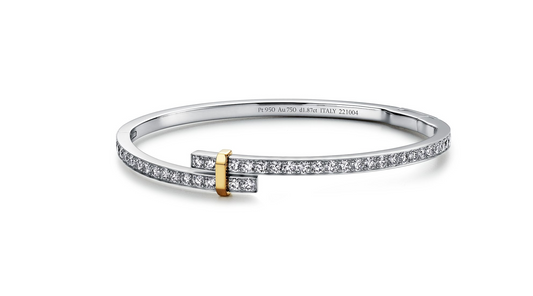 [⭐Veyra Jewels]EDGE DIAMOND GOLD SILVER BRACELET