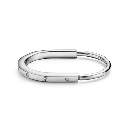 [⭐Veyra Jewels]LOCK BRACELET 8 DIAMOND