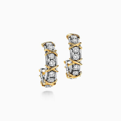 [⭐Veyra Jewels]SCHLUMBERGER GOLD DIAMOND EARRINGS