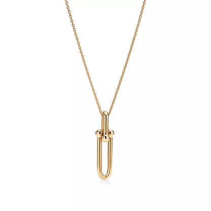 [⭐Veyra Jewels]HARDWEAR GOLD DROP PEDANT NECKLACE