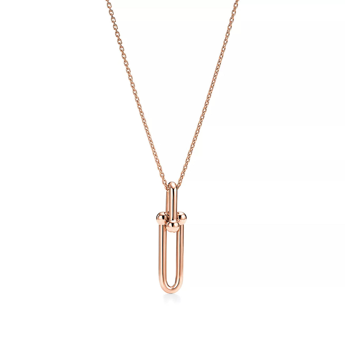[⭐Veyra Jewels]HARDWEAR DROP DOUBLE LINK PEDANT NECKLACE
