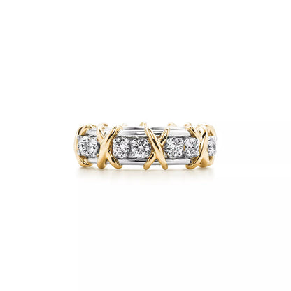 [⭐Veyra Jewels]SIXTEEN STONE RING GOLD