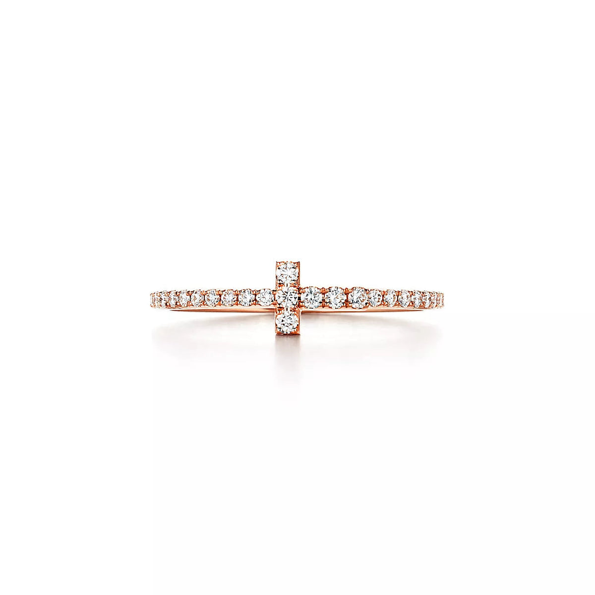 [⭐Veyra Jewels]T RING DIAMOND PINK GOLD
