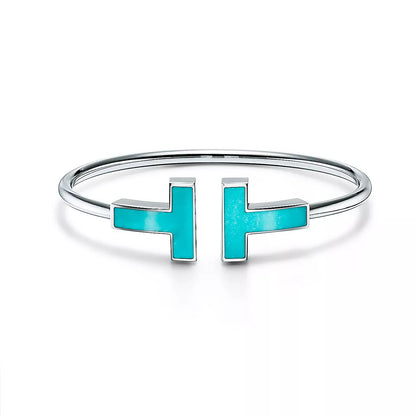 [⭐Veyra Jewels]T BRACELET 1.8MM TURQUOISE