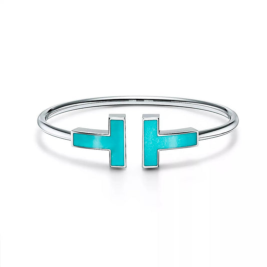 [⭐Veyra Jewels]T BRACELET 1.8MM TURQUOISE