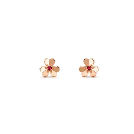 [⭐Veyra]FRIVOLE  FLOWER PINK EARRINGS