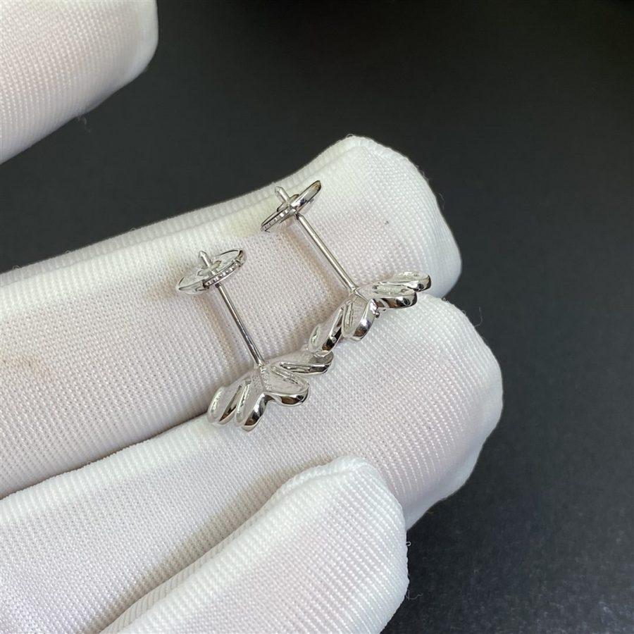 [⭐Veyra]FRIVOLE MINI SILVER FLOWER EARRINGS
