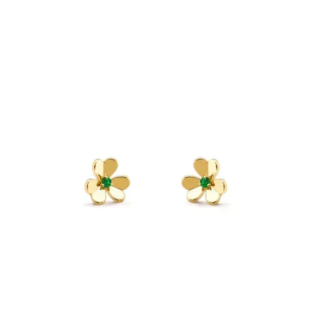 [⭐Veyra]FRIVOLE  FLOWER MALACHITE EARRINGS