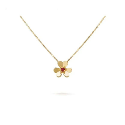 [⭐Veyra]FRIVOLE GOLD FLOWER NECKLACE