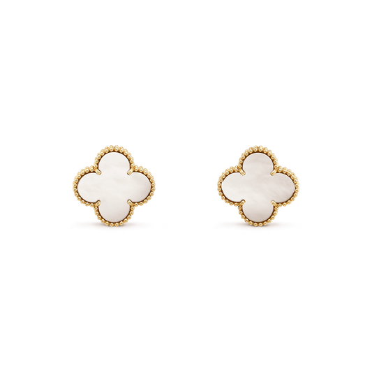 [⭐Veyra]CLOVER MINI GOLD EARRINGS