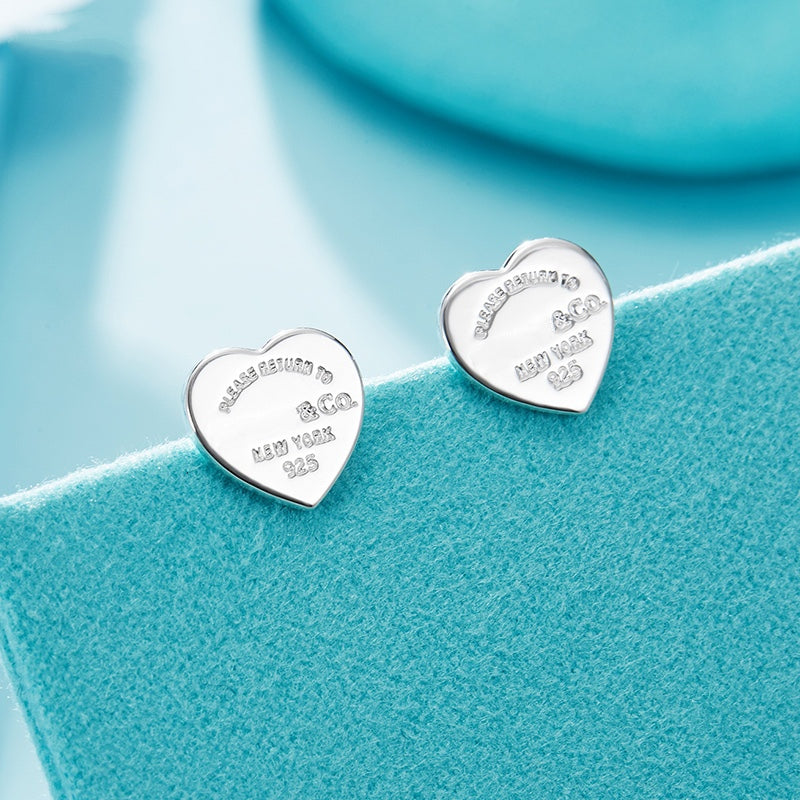 [⭐Veyra Jewels]RETURN TO TIF LOVE SILVER EARRINGS