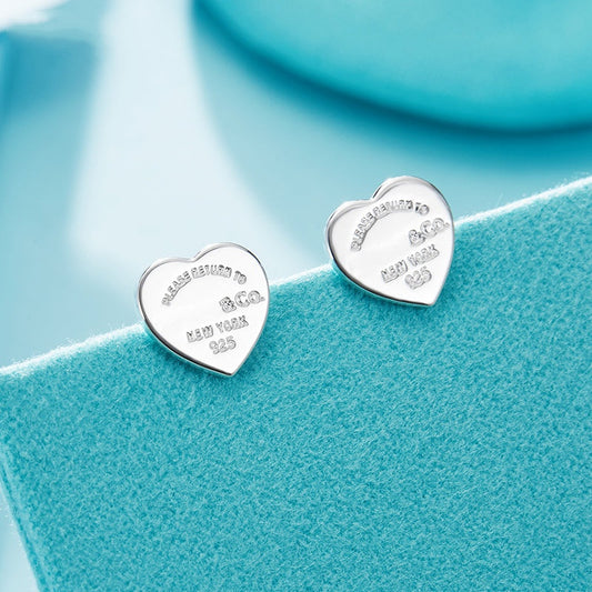 [⭐Veyra Jewels]RETURN TO TIF LOVE SILVER EARRINGS
