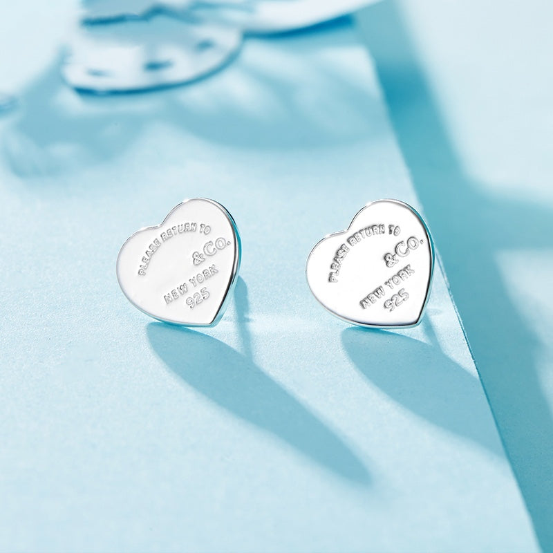 [⭐Veyra Jewels]RETURN TO TIF LOVE SILVER EARRINGS