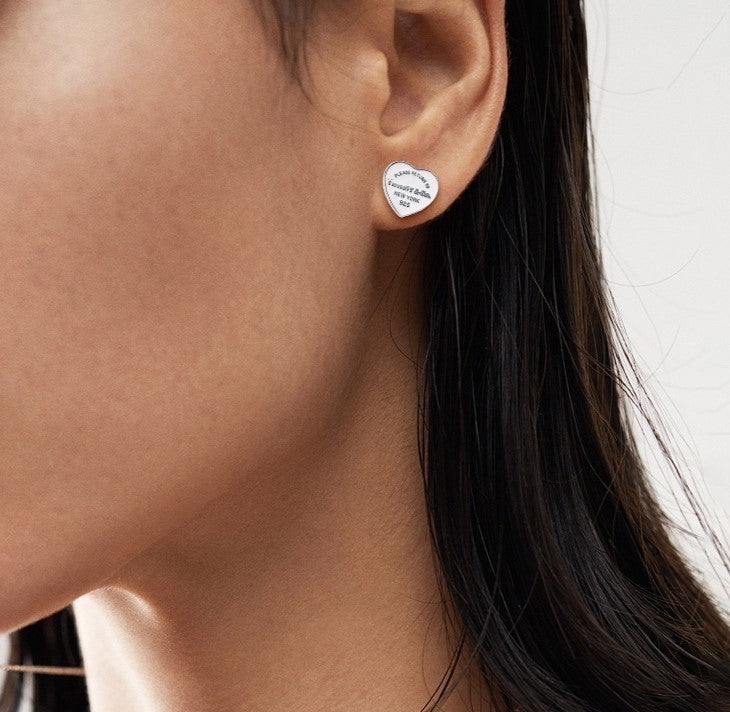 [⭐Veyra Jewels]RETURN TO TIF LOVE SILVER EARRINGS