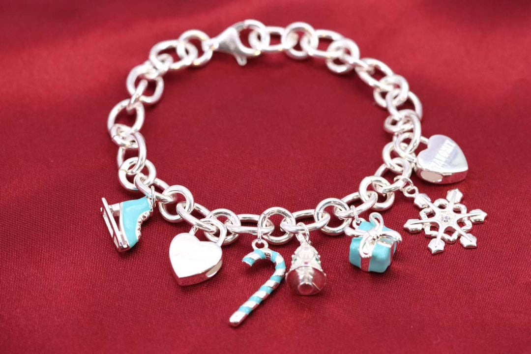 [⭐Veyra Jewels]CHRISTMAS SILVER BRACELET