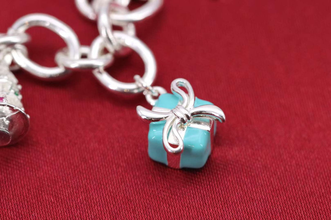 [⭐Veyra Jewels]CHRISTMAS SILVER BRACELET