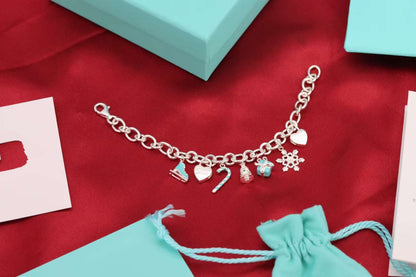 [⭐Veyra Jewels]CHRISTMAS SILVER BRACELET
