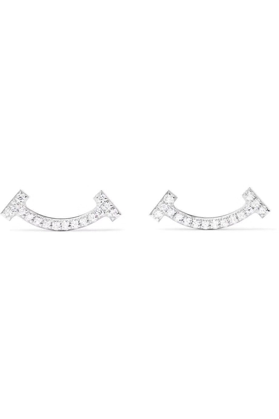 [⭐Veyra Jewels]SMILE DIAMOND EARRINGS