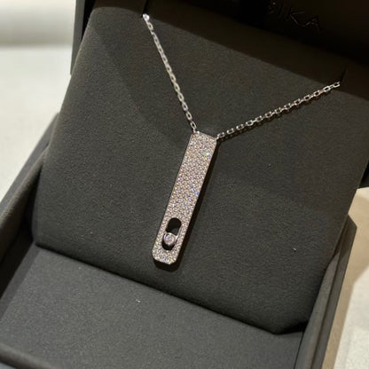 [⭐Veyra]MY FIRST DIAMOND PAVED NECKLACE