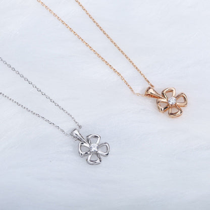 [⭐Veyra]FIOREVER NECKLACE DIAMOND CENTER
