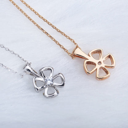[⭐Veyra]FIOREVER NECKLACE DIAMOND CENTER