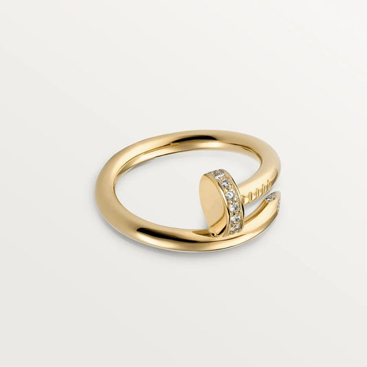 [⭐Veyra]JUSTE RING 2.65MM GOLD DIAMOND