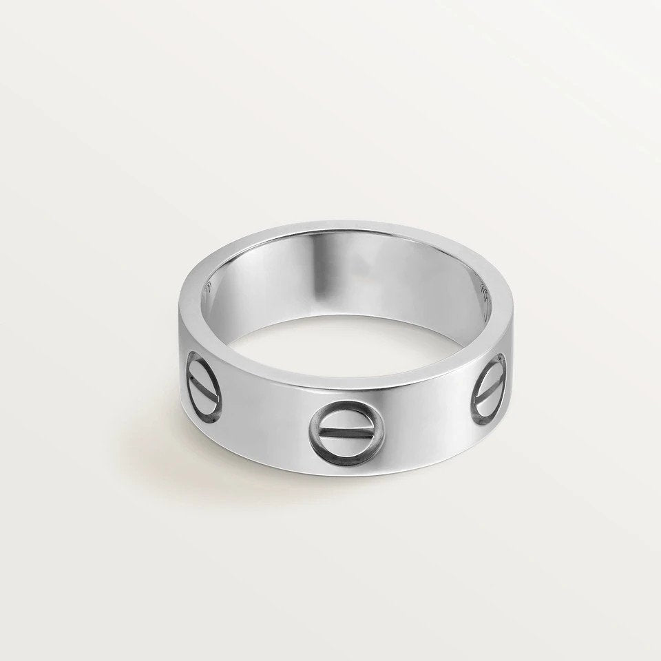[⭐Veyra]LOVE RING 5.5MM NO DIAMOND